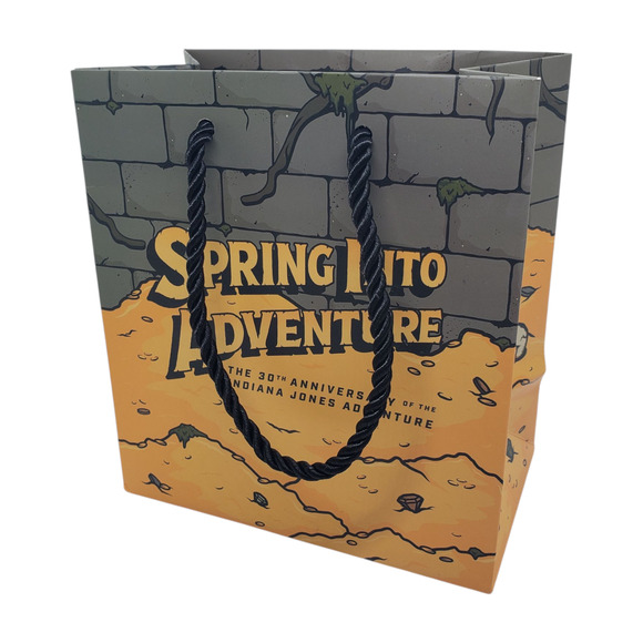 Disney CLUB 33 Indiana Jones 30th Anniversary Spring Into Adventure Gift Bag - Picture 1 of 15